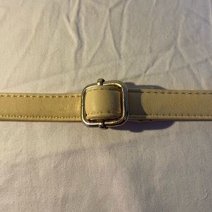 Replacement strap for handbag Cream color